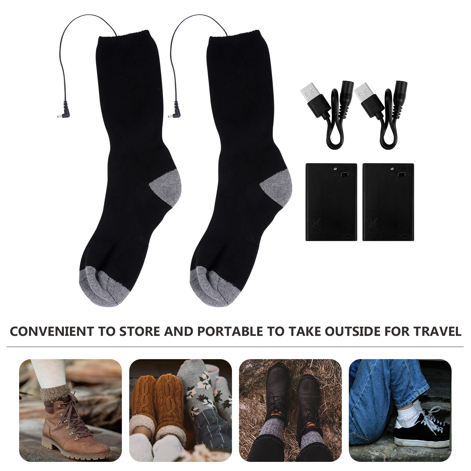 1 Par de Meias Térmicas Aqueci - Thermal Sock Winter avaliação e preço