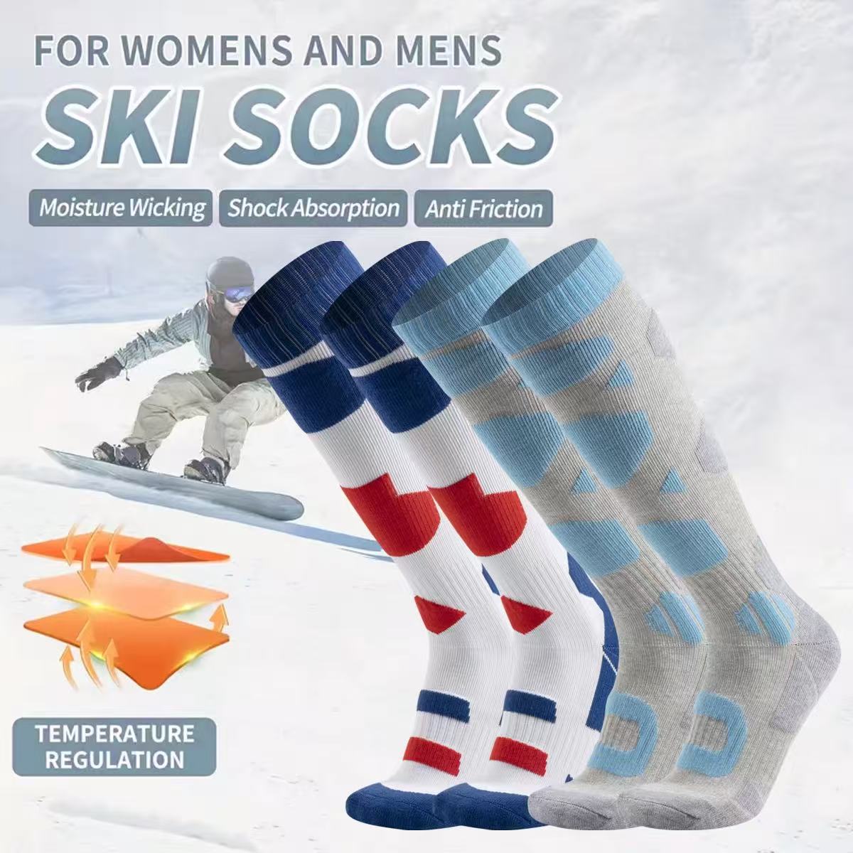 Meias Térmicas de Inverno para - Thermal Sock Winter avaliação e preço