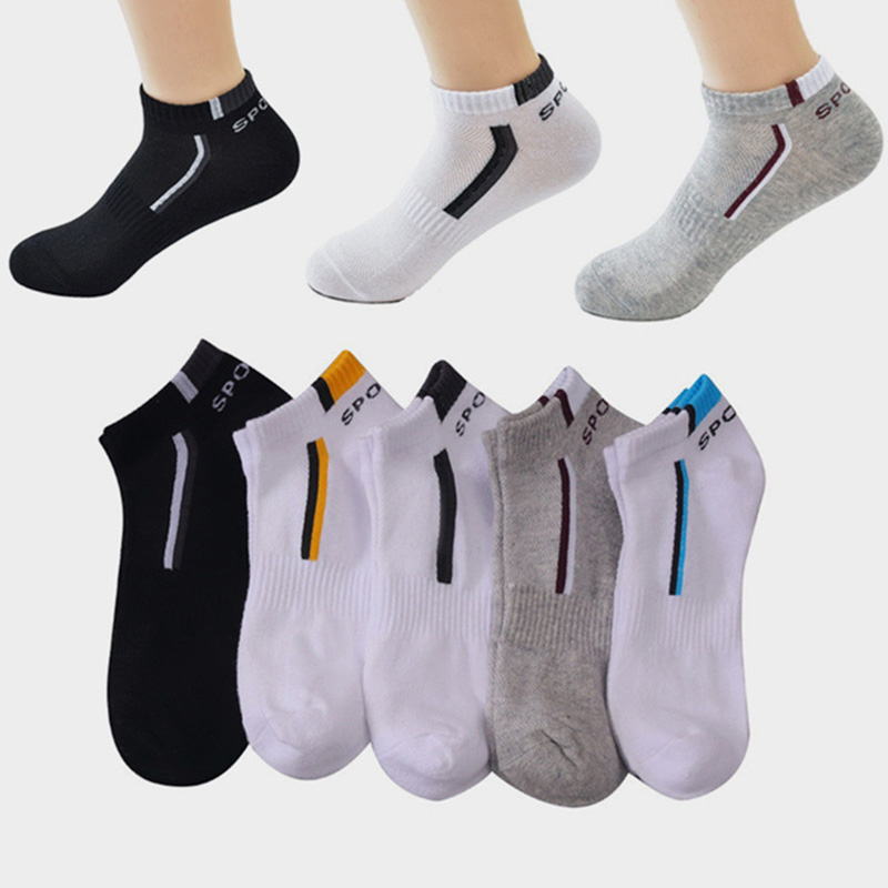 2 Pares/Lote Meias Masculinas  - Ankle Sock Low Cut avaliação e preço